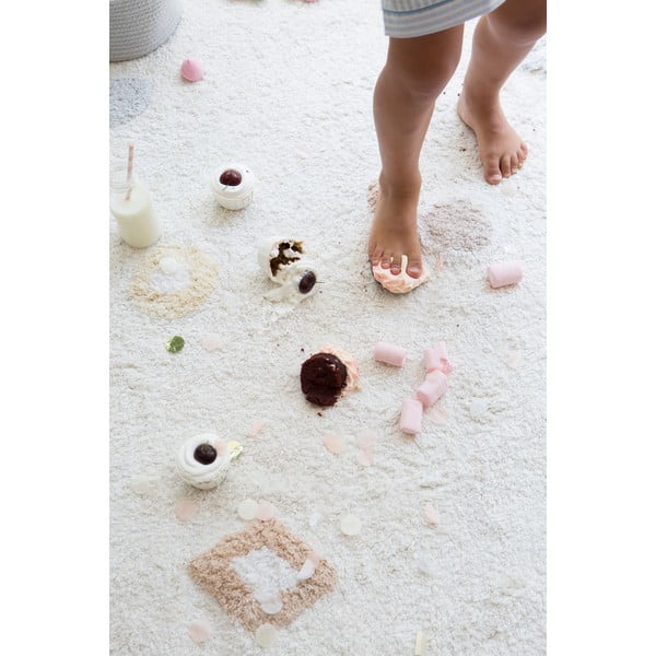 Krem periv/ručno rađen pamučan dječji tepih 140x200 cm Kim – Lorena Canals-image-4