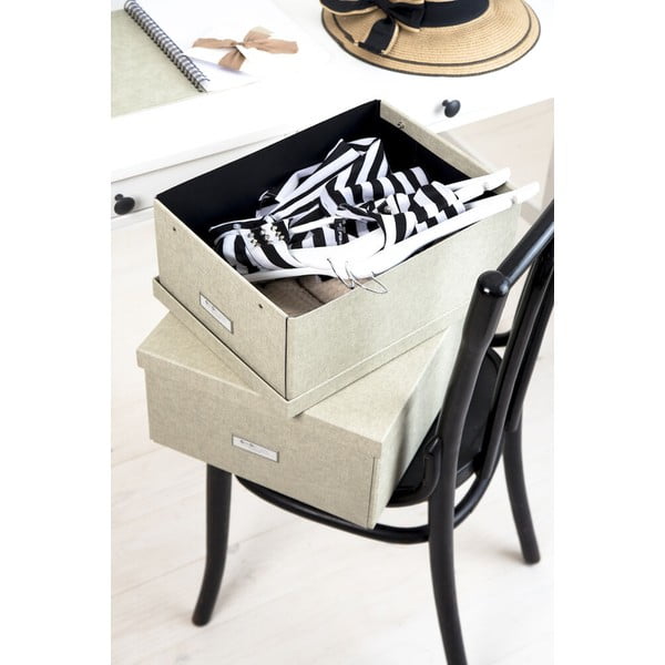 Kutija za pohranu s poklopcem Katrin – Bigso Box of Sweden-image-2