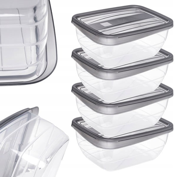 Posude za hranu 4 kom Vedo - Curver-image-1