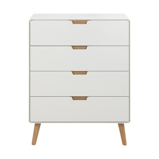 Bijela komoda 80x100x40 cm Lowell – Actona