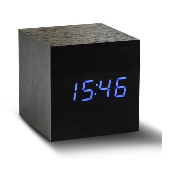LED budilica Kliknite Clock Maxi Black