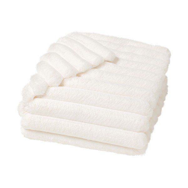 Krem deka od mikropliša 180x220 cm Boudoir – douceur d'intérieur