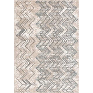 Mentol zeleni/bež tepih 160x230 cm Zig Mint – FD