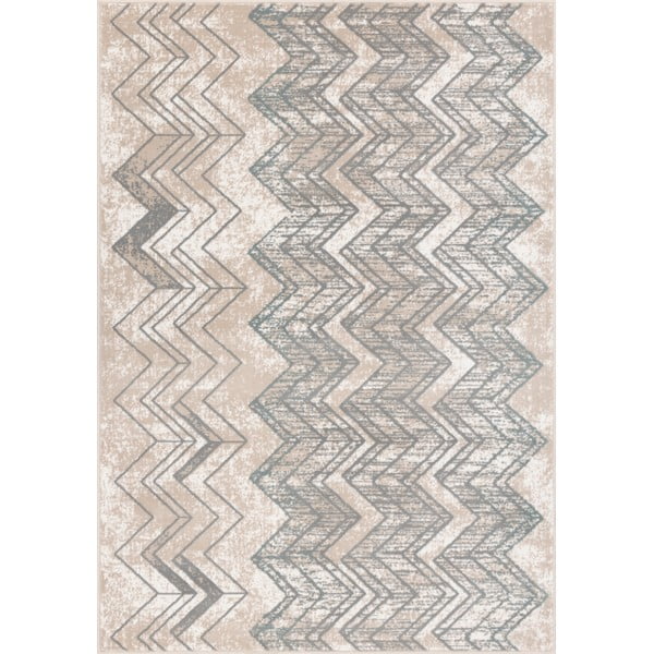 Mentol zeleni/bež tepih 240x330 cm Zig Mint – FD