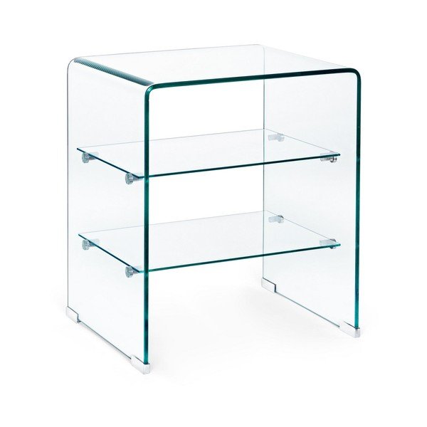 Stakleni pomoćni stol 40x50 cm Iride – Bizzotto-image-2