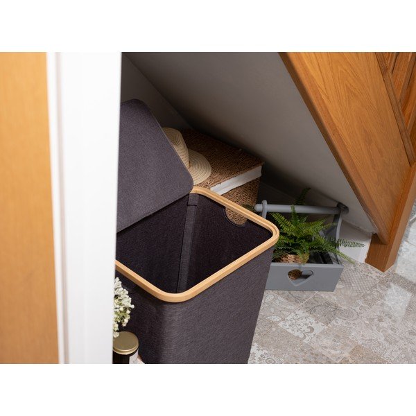 Tekstilna košara za rublje 70 l Bamboo – Addis-image-3