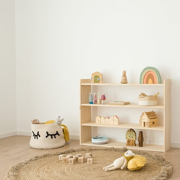 Ručno rađeni juteni tepih Nattiot Terra, ø 140 cm-image-1