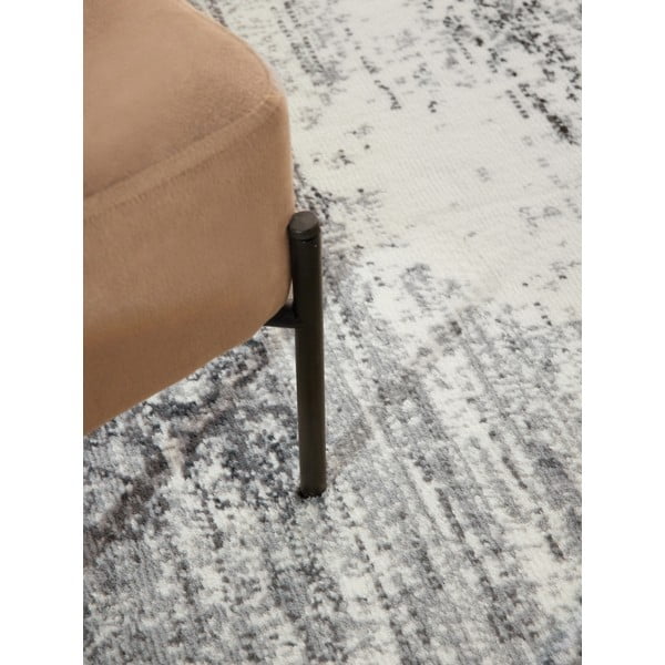 Sivi/krem okrugli tepih ø 160 cm Gloria Lydia – Hanse Home-image-3