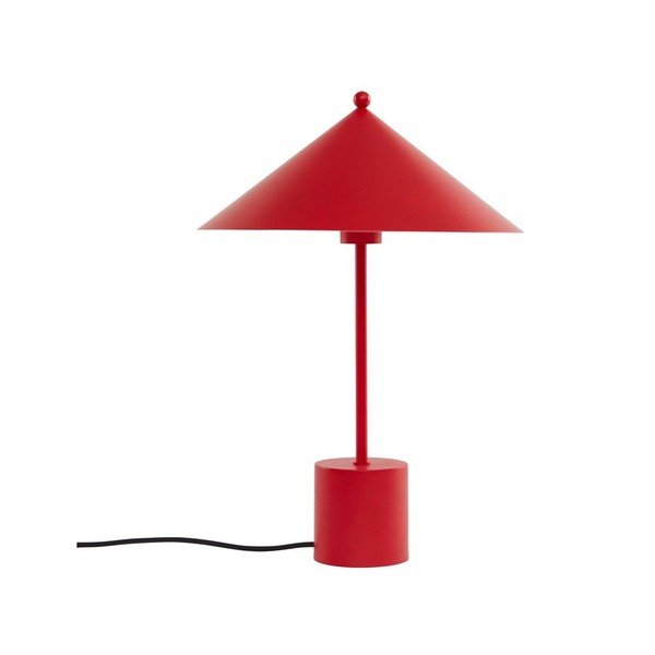 Crvena metalna stolna lampa (visina 50 cm) Kasa – OYOY Living Design