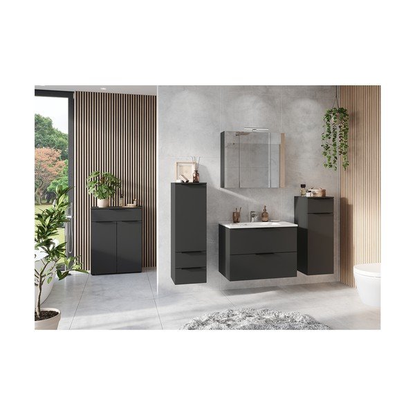 Antracitno sivi set namještaja za kupaonicu Crandon – Germania-image-1