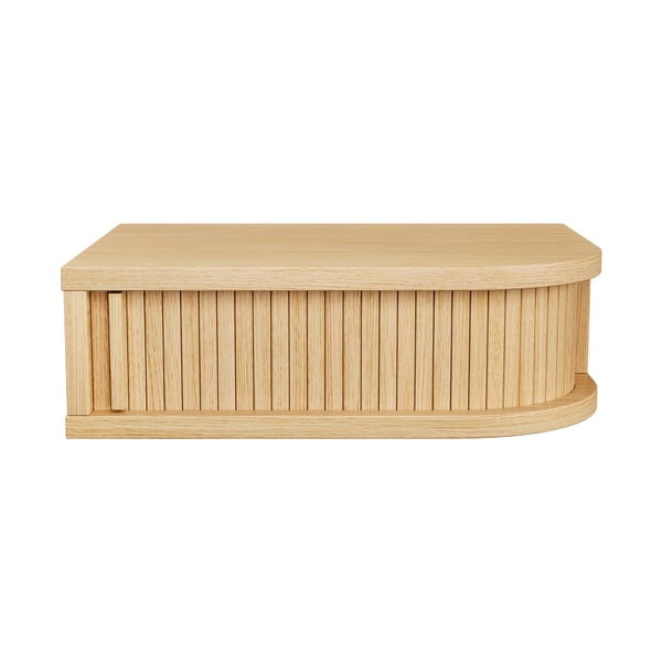 Noćni ormarić u dekoru hrasta u prirodnoj boji Farsta – Woodman-image-4