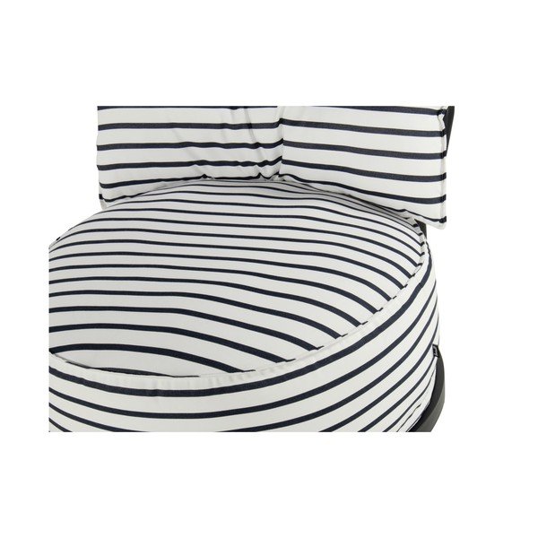 Bijela/plava podstavljena vrtna fotelja Emma – Hartman-image-3