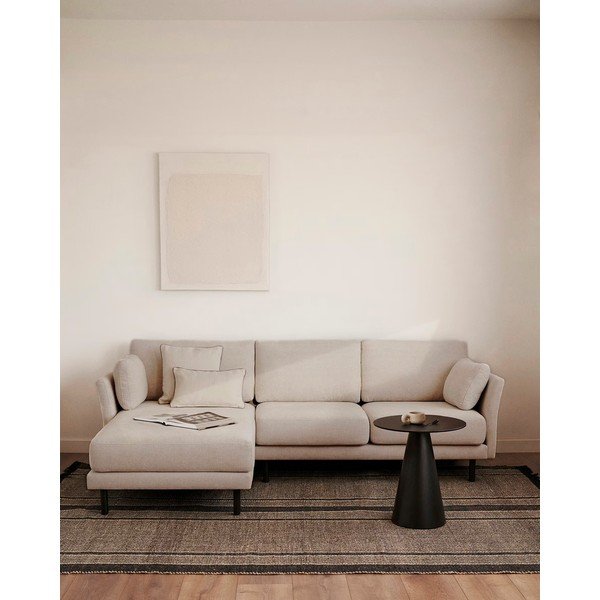 Krem kutna garnitura Gilma – Kave Home-image-1