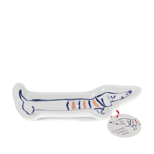 Keramički stalak za nakit Sausage dog – Rex London-image-2