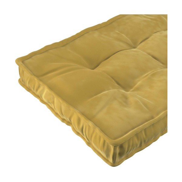 Maslinasto zeleni dječji madrac 60x120 cm Posh Velvet - Yellow Tipi-image-1