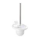 Bijela plastična zidna WC četka Pure – Wenko