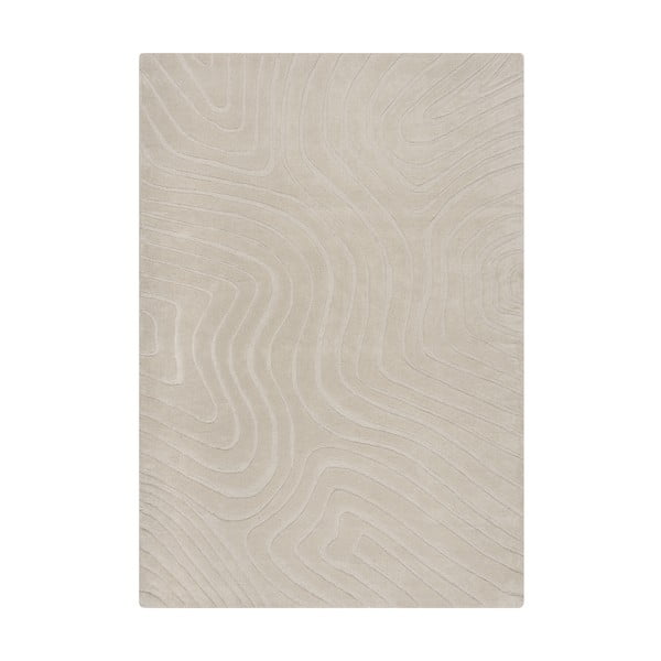 Krem ručno rađen vunen tepih 200x290 cm Mesmerise Natural – Flair Rugs