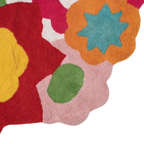 Pamučni dječji tepih ø 150 cm Flowers – Ixia-image-4