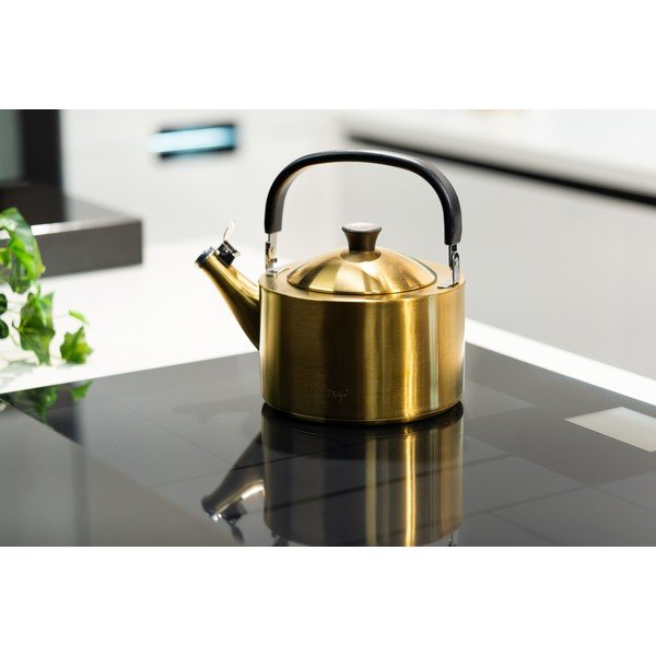 Kuhalo za vodu od nehrđajućeg čelika u zlatnoj boji 1,5 l Diamante – Vialli Design-image-4