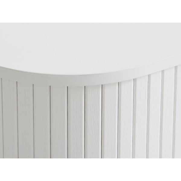 Bijeli ormarić s kliznim vratima 100x118x40 cm Nola – Unique Furniture-image-4