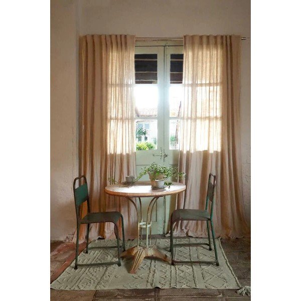 Svijetlo zeleni periv/ručno rađen pamučan tepih 170x240 cm Tribu Olive – Lorena Canals-image-3