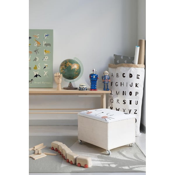 Tabure na kotačima sa odlaganjem Little Nice Things Cat-image-1