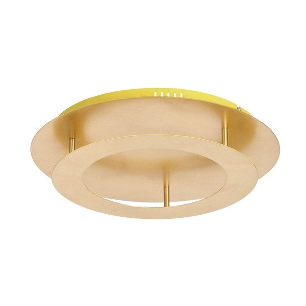 LED stropna svjetiljka u zlatnoj boji s metalnim sjenilom 40x40 cm Merle – Candellux Lighting-image-2