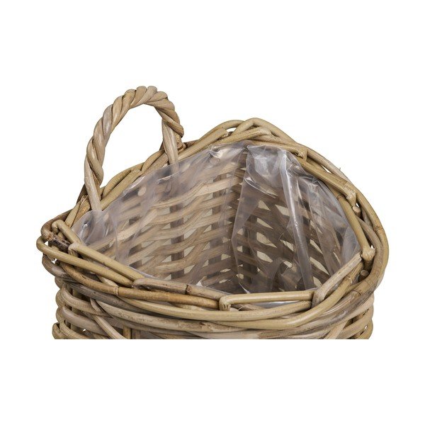 Ukrasna tegla za cvijeće za bilje/viseća i zidna od ratana Keli – House Nordic-image-3