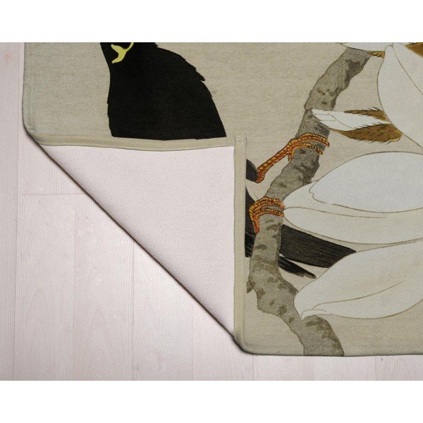 Zeleno-bež staza za tepih 135x55 cm Bird - Velvet Atelier-image-2
