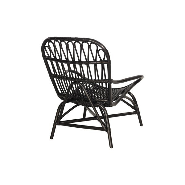 Crna vrtna fotelja od ratana Bonami Essentials Sara-image-3