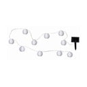 Svjetlosni solarni LED lanac pogodan za eksterijer Star Trading Festival, dužine 2,7 m