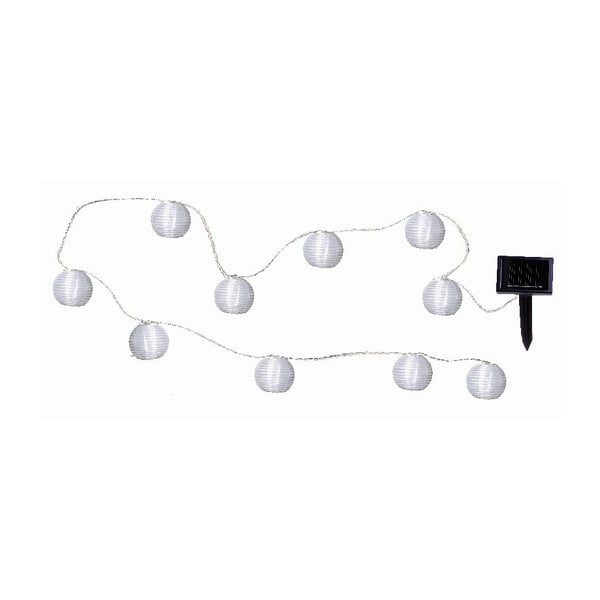 Svjetlosni solarni LED lanac pogodan za eksterijer Star Trading Festival, dužine 2,7 m