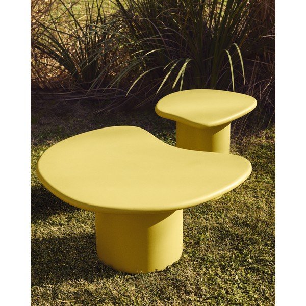 Vrtni stolić betonski 47x48 cm Macarella – Kave Home-image-3