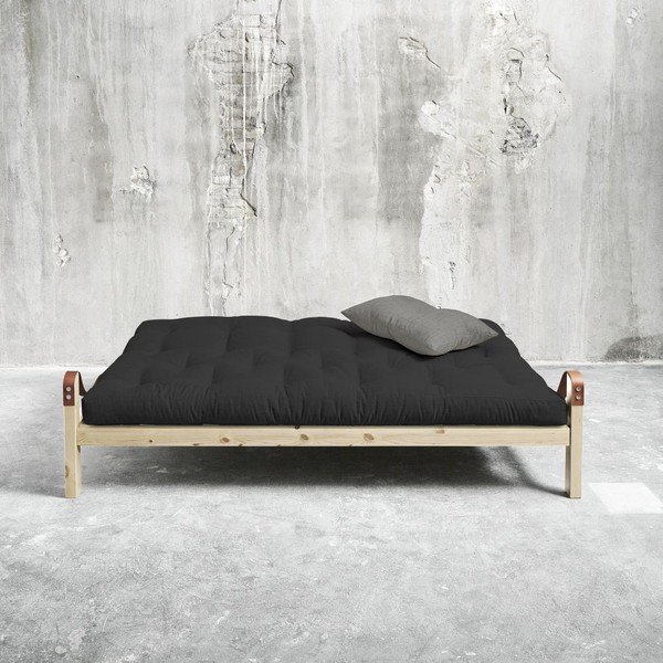 Sofa na razvlačenje Karup Poetry Natural / Tamno siva / Granitno siva-image-2