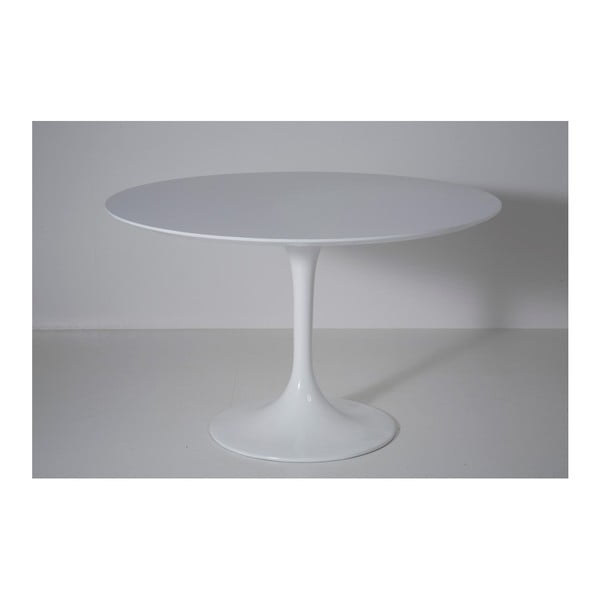 Bijeli stol za blagovanje Kare Design Invitation, Ø 120 cm