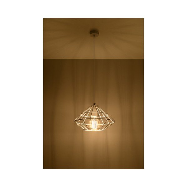 Bijela viseća lampa Sollux Editta-image-2