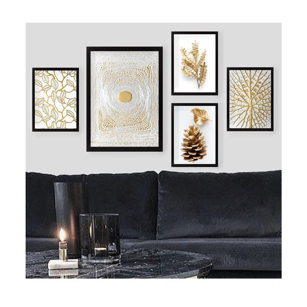 Slike u setu 5 kom 34x44 cm – Wallity-image-1