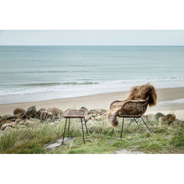 Crni/u prirodnoj boji stolac od ratana Sokna – Villa Collection-image-3