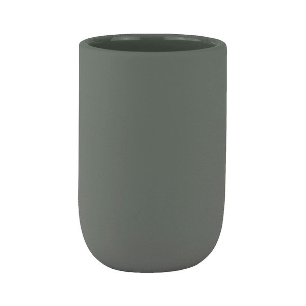 Zelena keramička čaša za četkice za zube Lotus – Mette Ditmer Denmark
