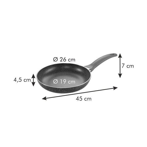 Tava ø 26 cm Manico Rosso - Tescoma-image-3