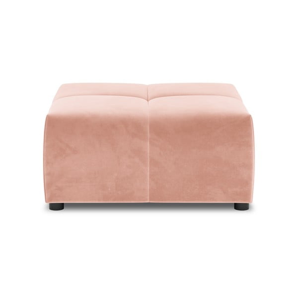 Ružičasti baršunasti sofa modul Rome Velvet - Cosmopolitan Design-image-2