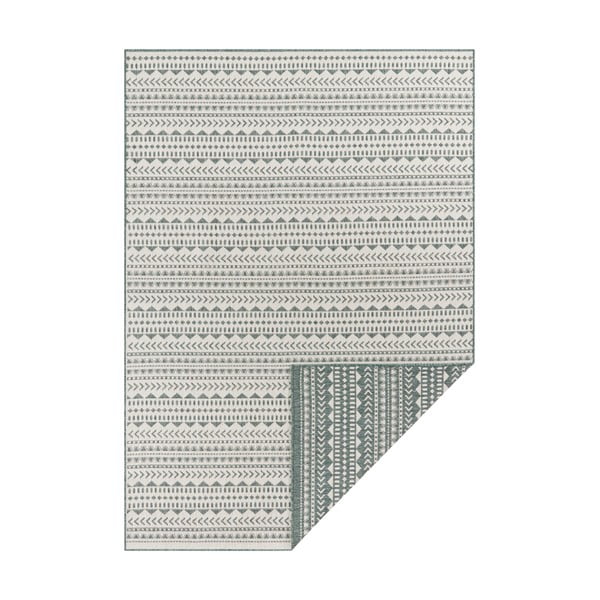 Zeleno-bijeli vanjski tepih Ragami Kahira, 200 x 290 cm