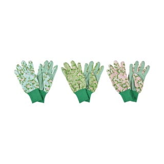 Set od 3 vrtlarske rukavice Esschert Design Plaque Rose