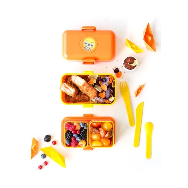 Žuti plastični pribor za jelo Monbento-image-3