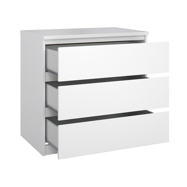 Bijela komoda 77x76x50 cm Naia – Tvilum-image-3