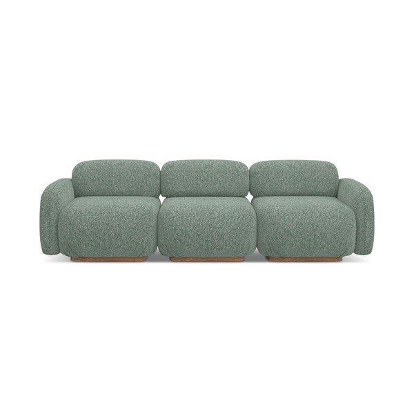 Svijetlo zelena sofa 270 cm Ailani – Makamii