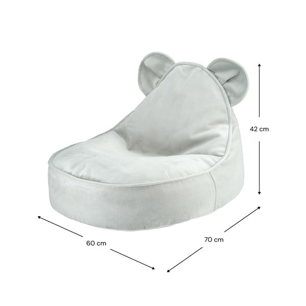 Mentol zelena baršunasti vreća za bebe Bear – Wigiwama-image-4