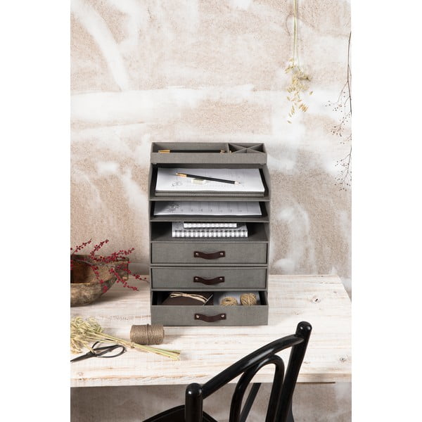 Kartonski uredski organizator za ladicu/za dokumente Walter – Bigso Box of Sweden-image-2
