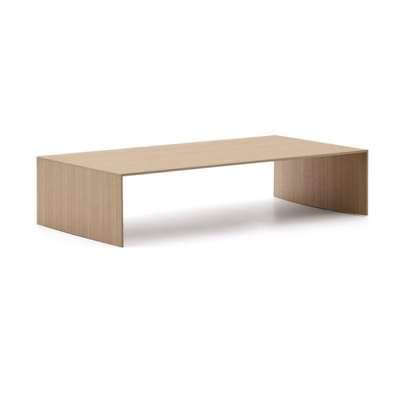 Stolić za kavu u dekoru hrasta u svijetloj prirodnoj boji 70x140 cm Litto – Kave Home