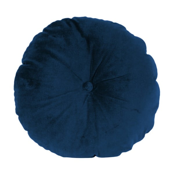 Plavi pamučni jastuk PT LIVING, ⌀ 45 cm